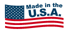 Made in USA with white background