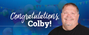 Congratulations Colby