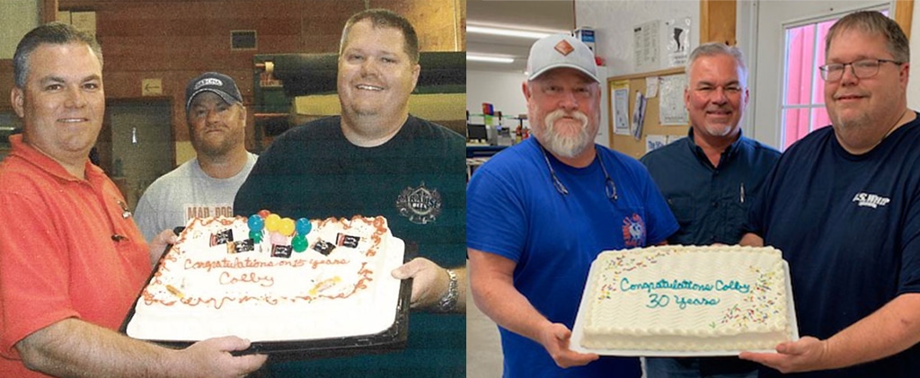 Colby Brett Randy anniversary cakes